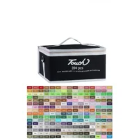 Canetas aquarela marcador com 204 cores para Arte e Design