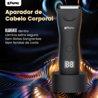 Aparador de Pelos Sem Fio com Luz e Bateria Durável | Compra Segura