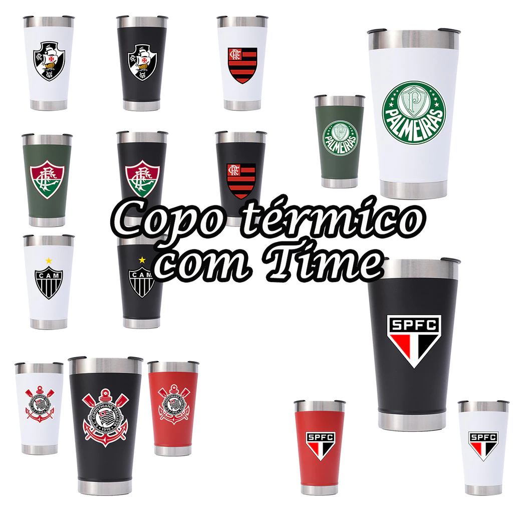 Copos térmicos esportivos com tampa e abridor | Alta qualidade